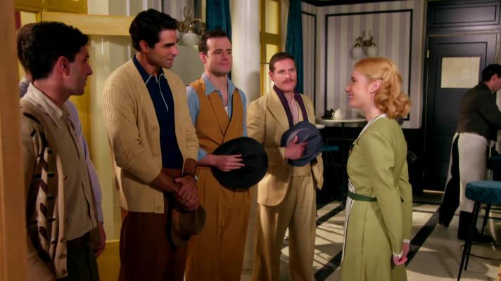 Salón de té La Moderna - Laurita conoce al actor Fernando Collado