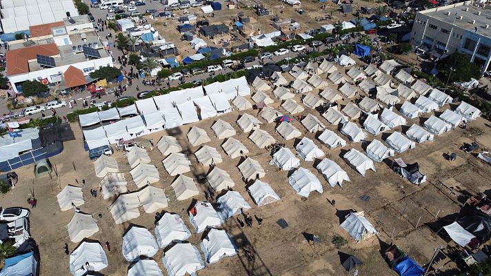 Telediario 1 - Un cuarto de casas de civiles en Gaza ya son escombros o han sufrido daños