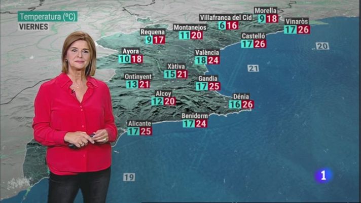 L'informatiu - Comunitat Valenciana - El Tiempo en la Comunitat Valenciana - 19/10/2023
