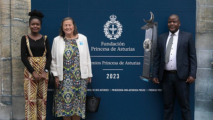 Telediario 1 - La fundación Mary's Meals ha recibido premio Princesa de Asturias a la Concordia