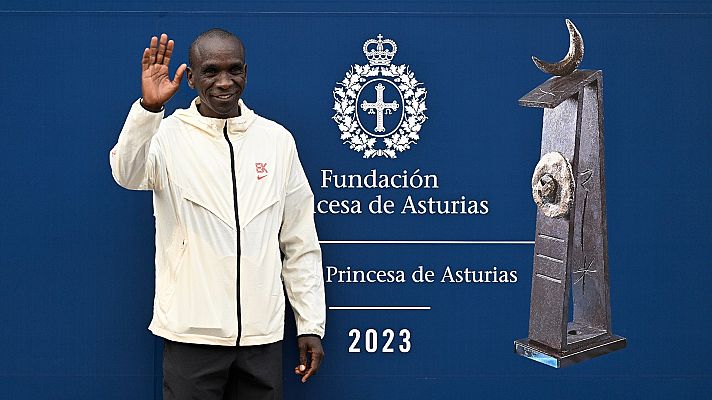 Premios Princesa de Asturias - Eliud Kipchoge: "Todos los días tengo la posibilidad más de ir más allá de mis límites"