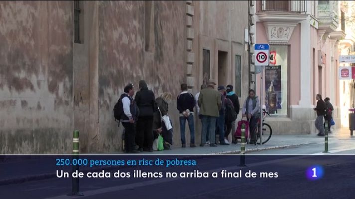 Informatiu Balear - 250.000 persones en risc de pobresa
