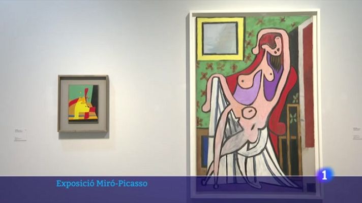 L'Informatiu - Ens endinsem en l'exposició 'Miró-Picasso'