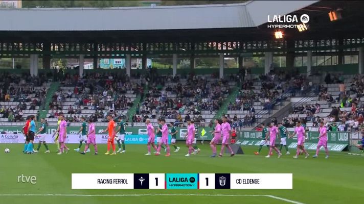 Resúmenes de LaLiga - Racing de Ferrol - Eldense: resumen partido 12ª jornada