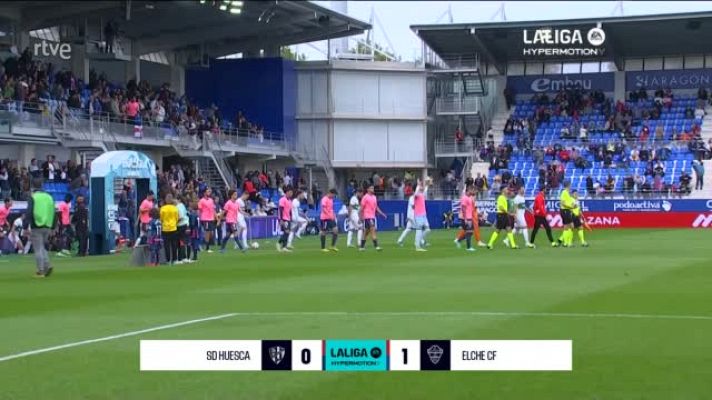 Resúmenes de LaLiga - Huesca - Elche: resumen del partido de la 12ª jornada