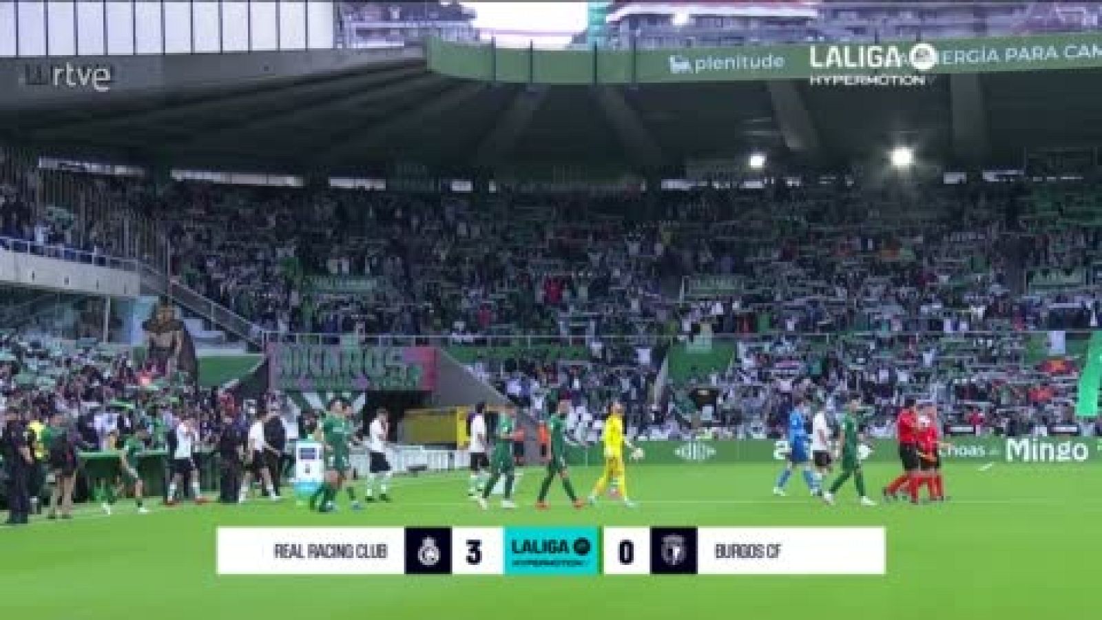 Racing de Santander - Burgos: resumen del partido de la 12ª jornada | Segunda -- VER AHORA