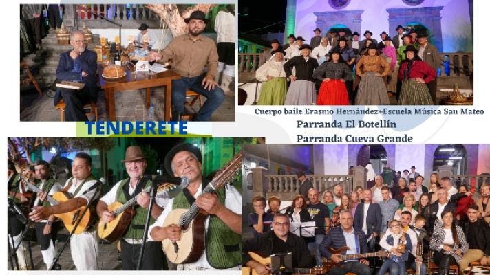 Tenderete - Tenderete - 22/10/2023 con la Parranda de Cueva Grande + Parranda El Botellín + Cuerpo baile Erasmo Hernández y Escuela de Música de San Mateo