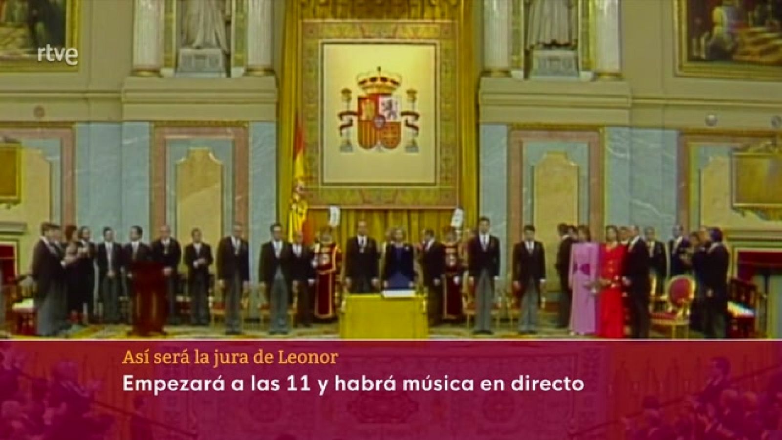 Parlamento - Conoce el Parlamento - Así será la jura de la Princesa Leonor -21/10/2023