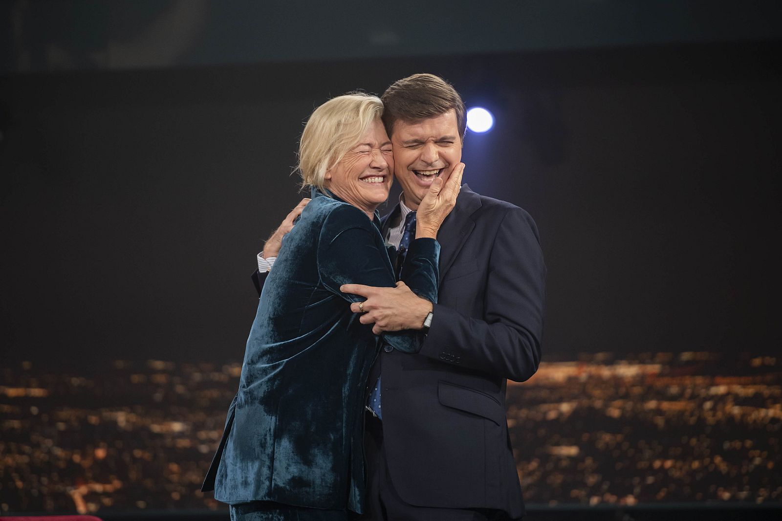 Ana Duato en el Late Xou con Marc Giró