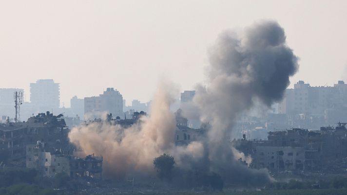 Telediario 2 - Israel no da tregua en Gaza y sigue bombardeando sin cesar