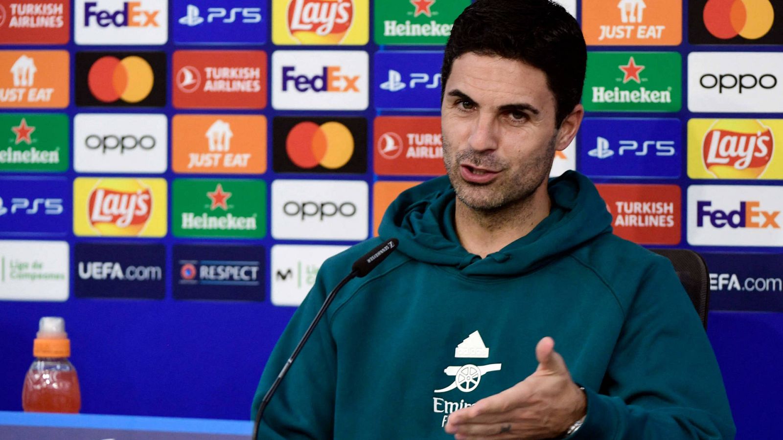 Mikel Arteta pide "que se hable de fútbol" ante del Sevilla - Arsenal -- Ver ahora en RTVE Play