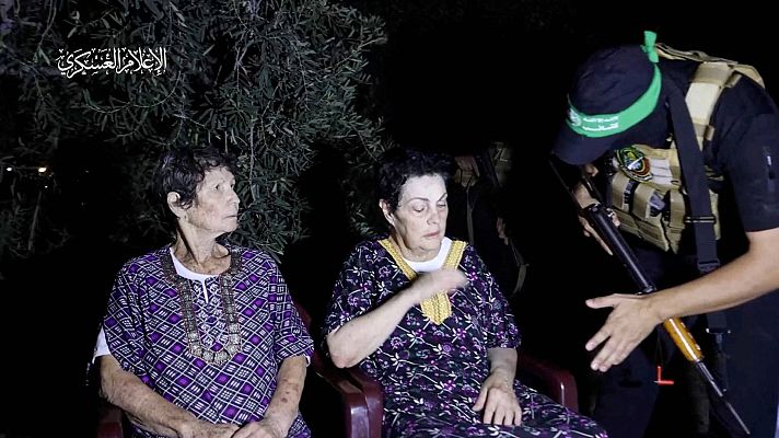 La hora de La 1 - Hamás libera a dos rehenes israelíes