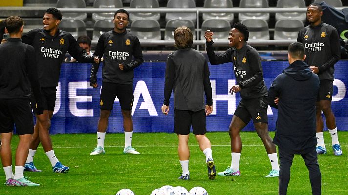 Telediario Matinal - El Madrid quiere ganar su primer partido ante el Sporting de Braga