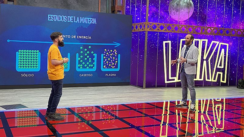 Sólido, líquido, gaseoso y plasma. Física con Adrián García