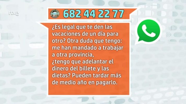 Aquí hay trabajo - Cómo se deciden las vacaciones