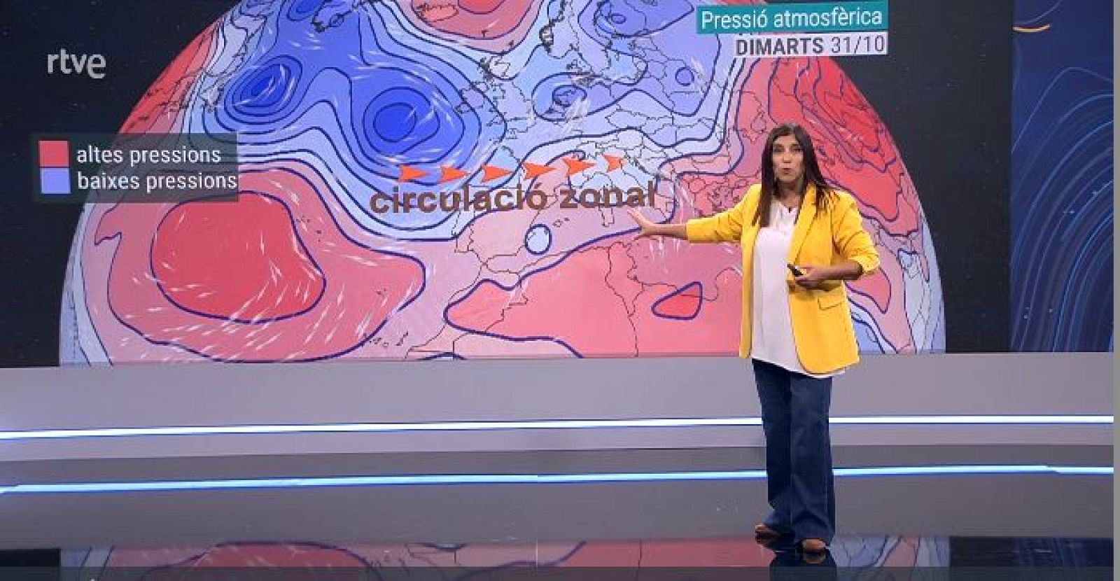 El Temps (25/10/2023) - Dies de vent, de canvis de temperatura i de poca pluja