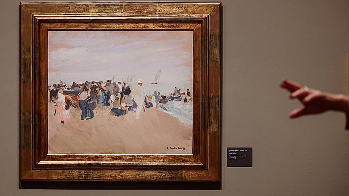 Telediario 1 - El Museo Sorolla muestra 87 obras realizadas por el pintor en sus viajes
