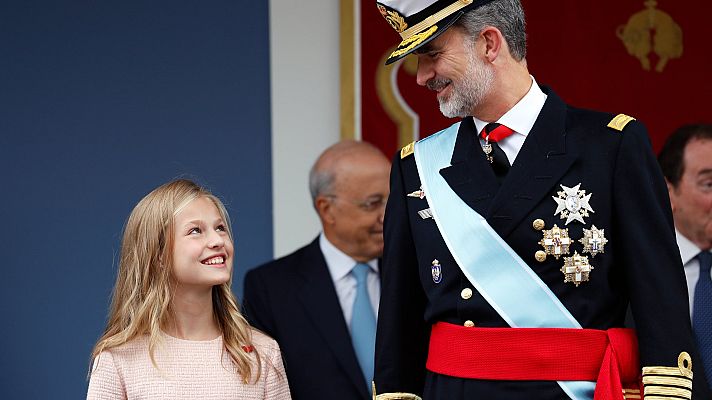 Telediario 2 - Los 18 años de la princesa Leonor, foto a foto