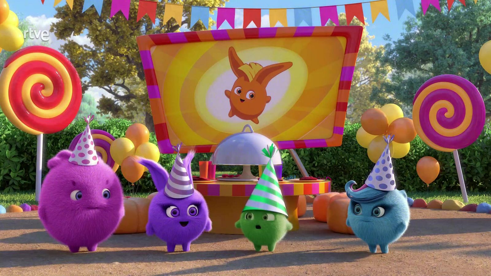 El cumpleaños de Turbo - Las aventuras de Sunny Bunnies | Ver