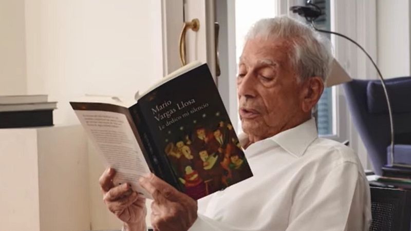 Vargas Llosa y su novela de despedida: 'Le dedico mi silencio' | Ver