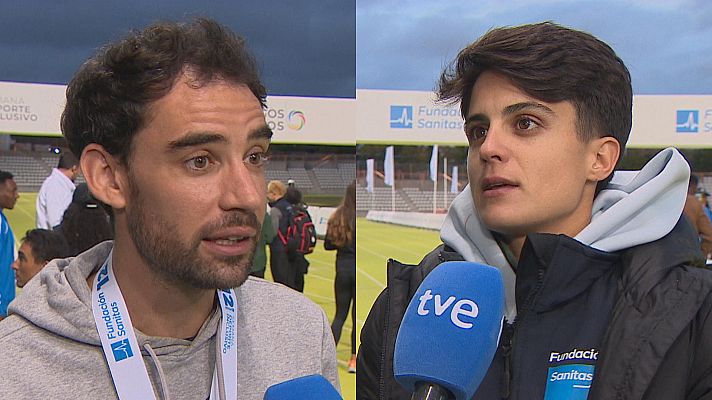 Atletismo - Álvaro Martín y María Pérez miran ya a los Juegos de París