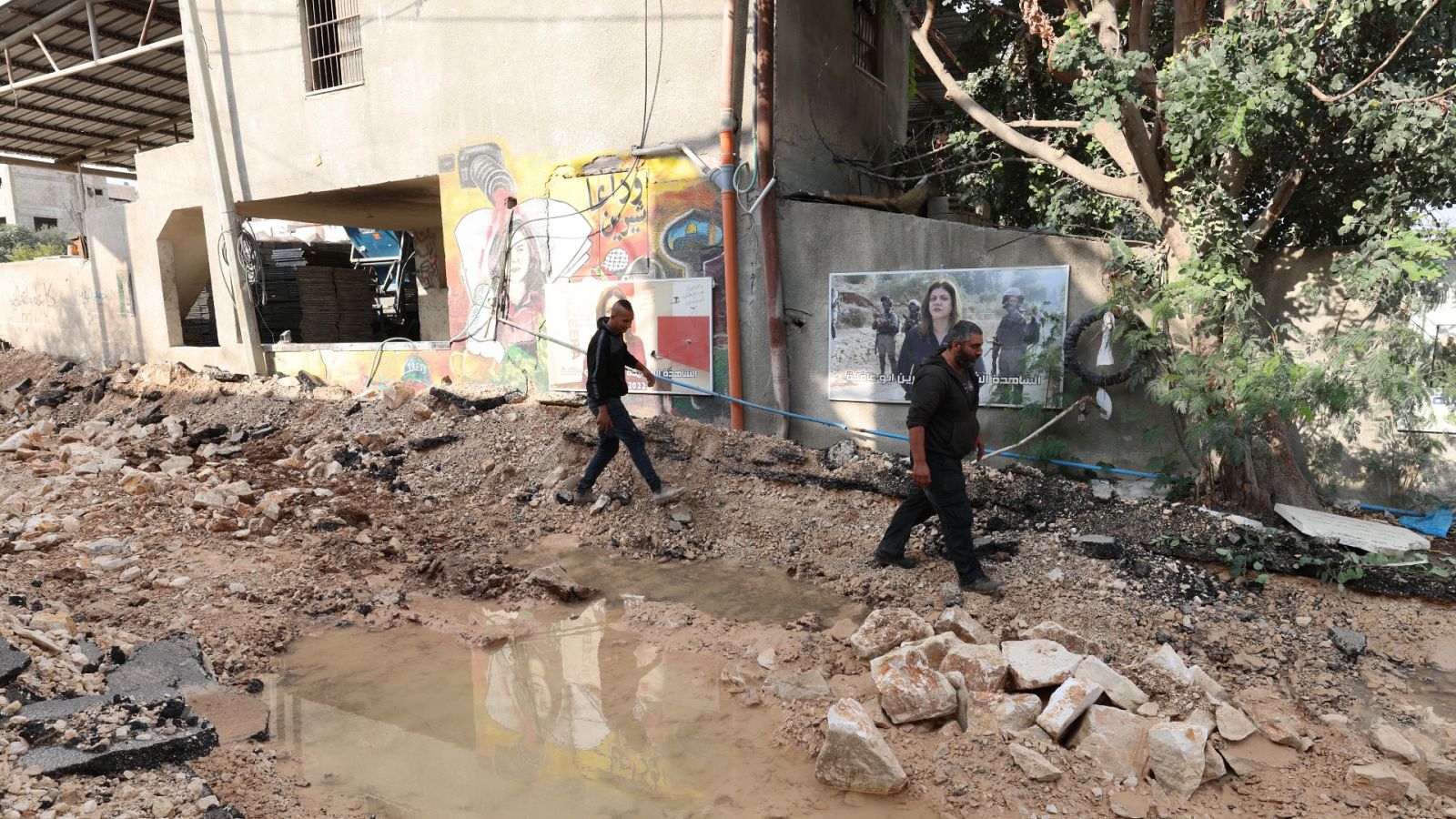 La guerra sorprendió a miles de gazatíes trabajando en Cisjordania