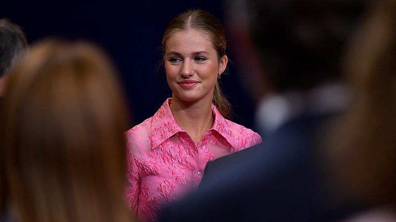 La princesa Leonor, protagonista en 'Informe Semanal'