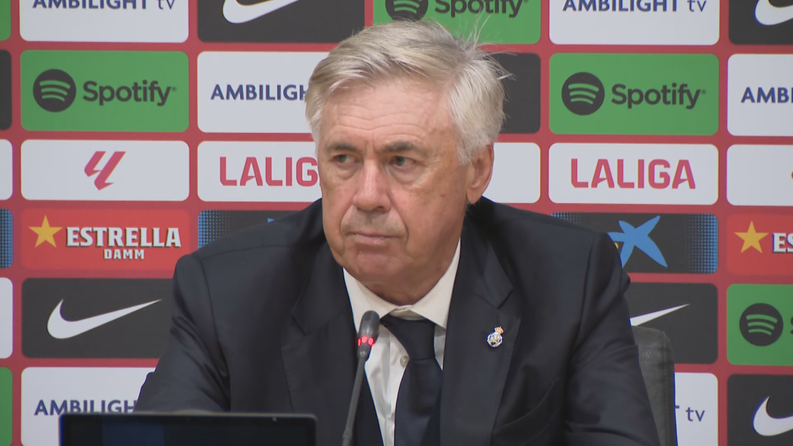 Carlo Ancelotti: "La clave ha sido el cambio de actitud al descanso"