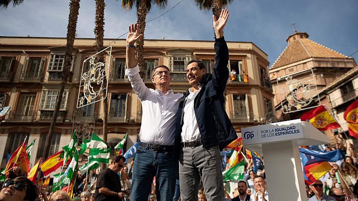 Telediario Fin de Semana - Feijóo dice que Sánchez negocia la amnistía en su nombre