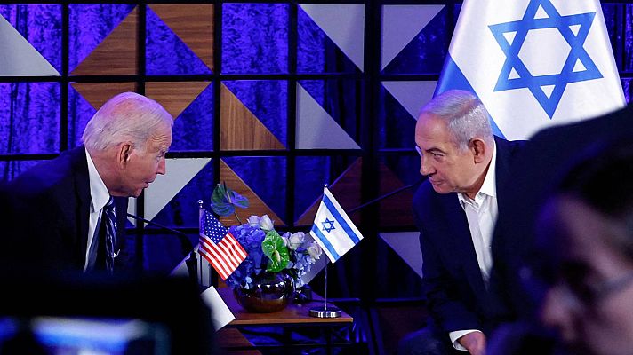 Telediario 1 - Estados Unidos ha mantenido su apoyo a Israel desde que comenzó la guerra