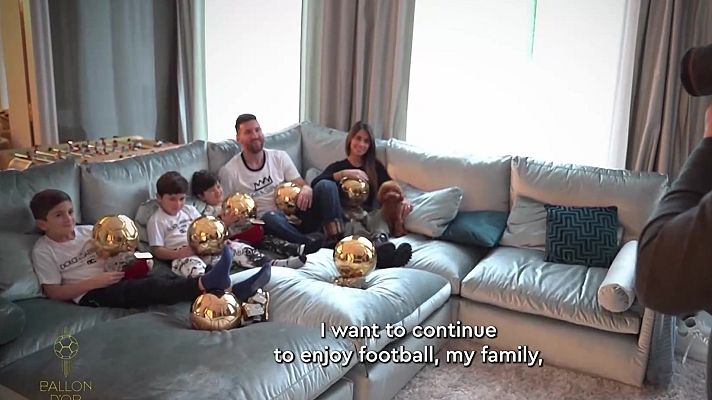  - El vídeo especial con el que la gala del Balón de Oro recordó toda la trayectoria de Messi