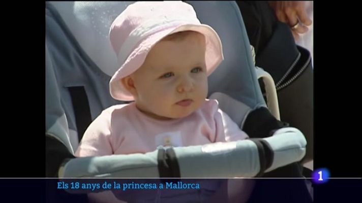 Informatiu Balear - Els 18 anys de la princesa a Mallorca