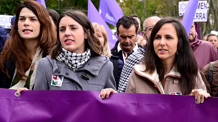 Telediario 2 - Tres ministras y los independentistas: los ausentes a la jura de Leonor