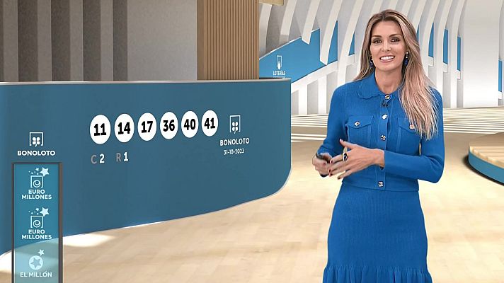 Loterías - Sorteo de la Bonoloto y Euromillones del 31/10/2023