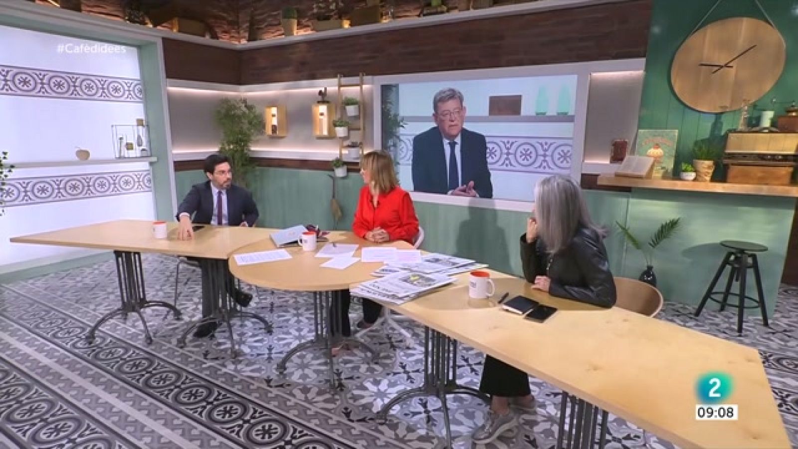 Ximo Puig, Narcís Bardalet i Samira Shaban