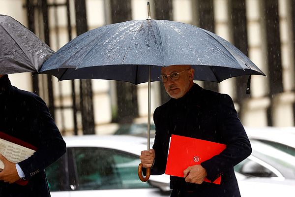 Telediario 1 - Luis de la Fuente asegura que no sabía nada de las coacciones a Hermoso