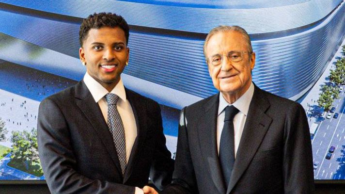 Telediario 1 - Rodrygo Goes renueva con el Real Madrid hasta 2028