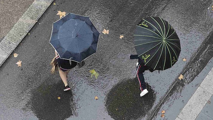 El tiempo - Hoy continúan las lluvias y los vientos fuertes, especialmente en Galicia y Cantábrico