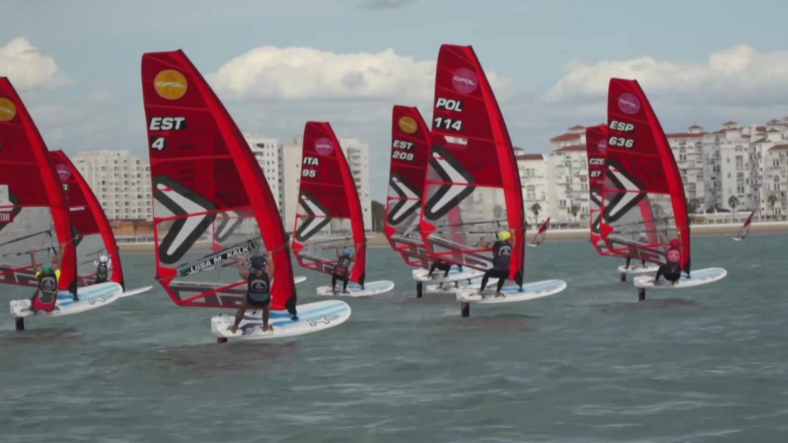 Vela - Campeonato del Mundo IQFOIL Infantil y Juvenil Cádiz - ver ahora