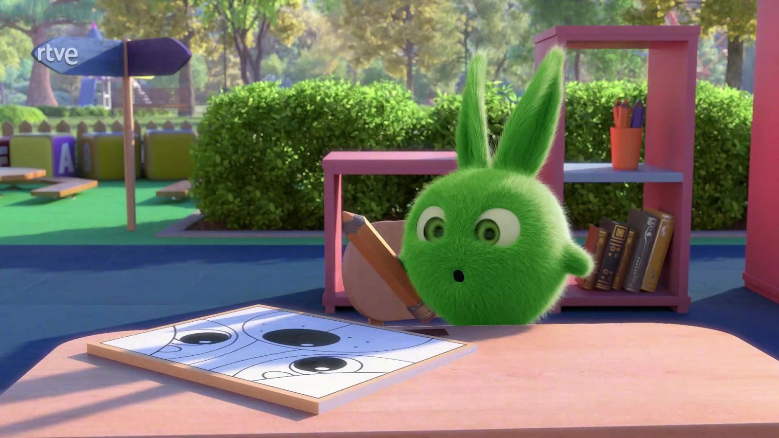 Libro para colorear - Las aventuras de Sunny Bunnies | Ver