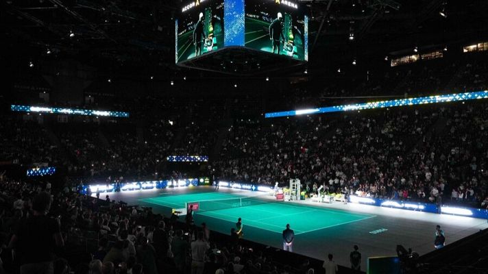 Telediario 1 - Los tenistas estallan contra los horarios nocturnos de algunos torneos