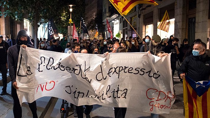 Telediario 1 - La Audiencia Nacional abre juicio por terrorismo contra doce miembros de los CDR
