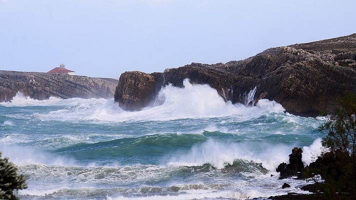 Telediario 1 - Borrascas encadenadas: Ciarán se va y llega Domingos