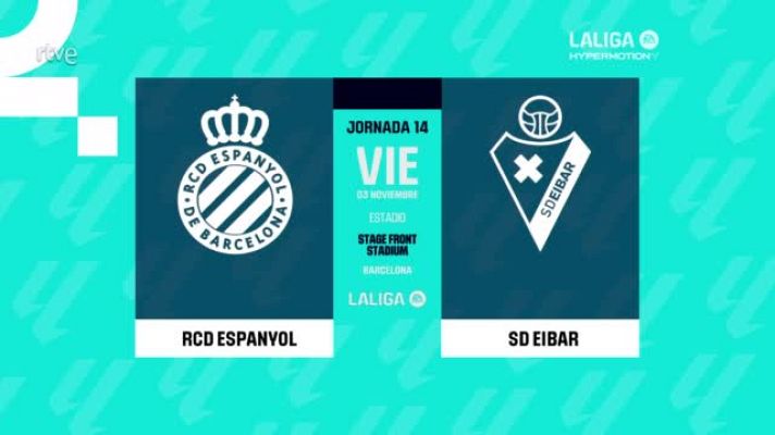 Resúmenes de LaLiga - Espanyol - Eibar: resumen del partido, 14ª jornada
