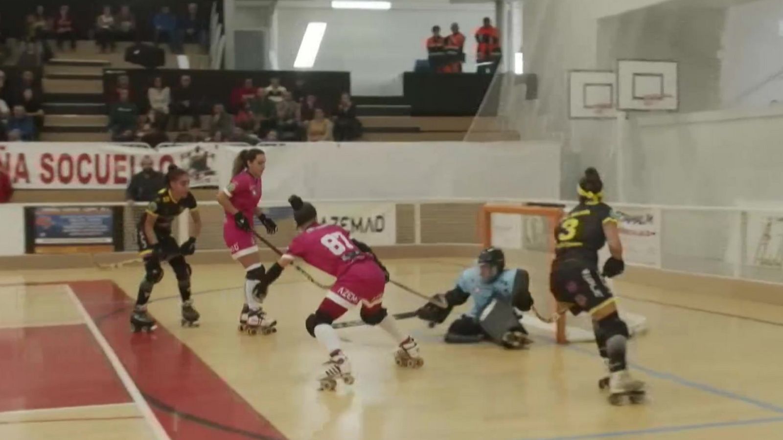 Hockey patines - OK Liga Iberdrola, 7ª jornada: Bembibre Hockey Club - CP Vila-Sana Coop D'Ivars - ver ahora