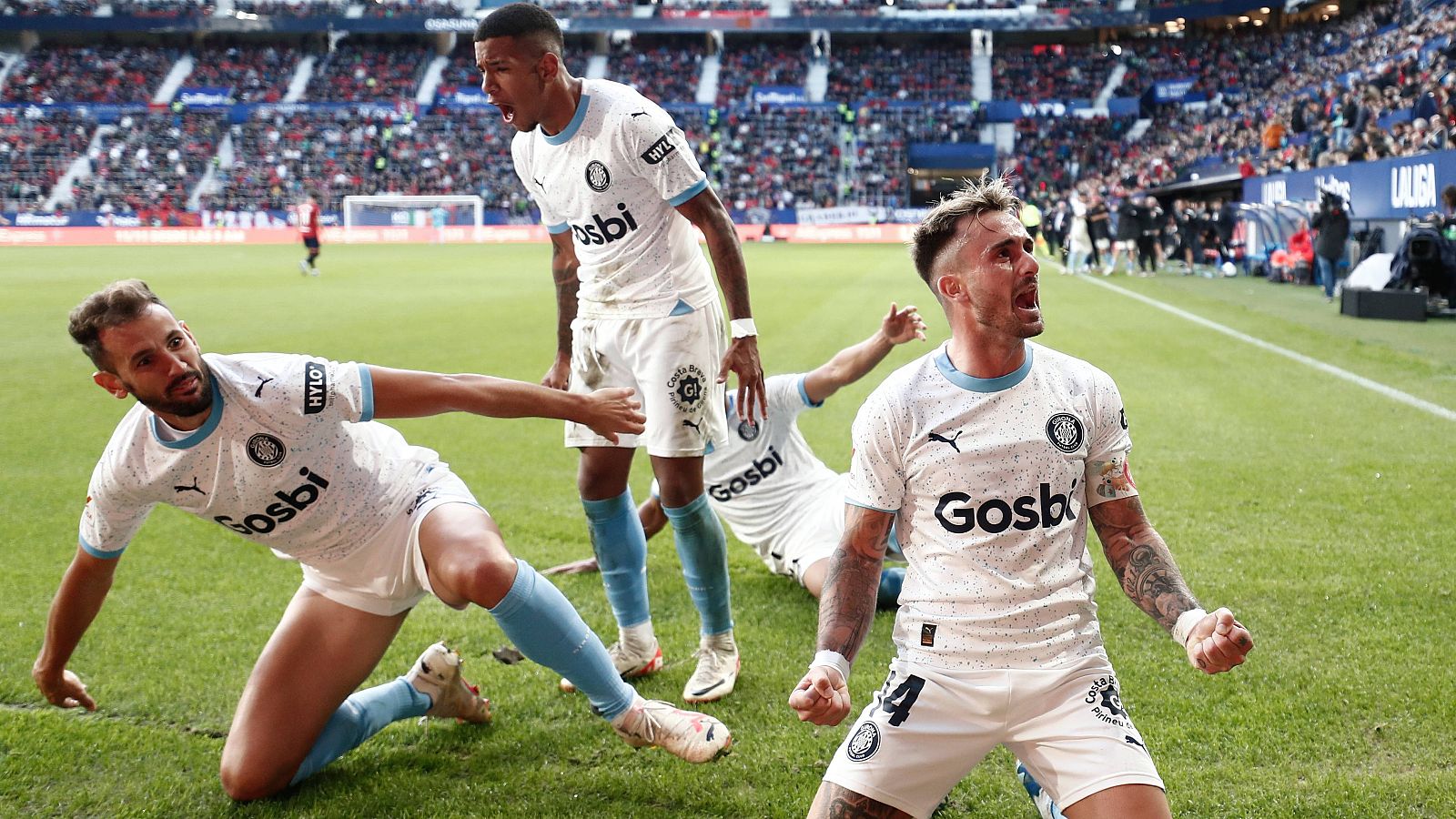 Osasuna - Girona: resumen del partido de la 12ª jornada