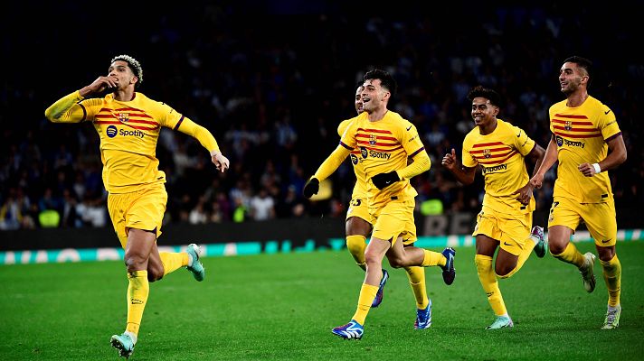 Resúmenes de LaLiga - Real Sociedad - Barcelona: resumen del partido