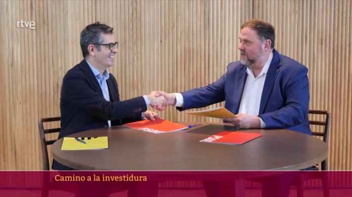 Parlamento - Acuerdo con ERC pero no con Junts