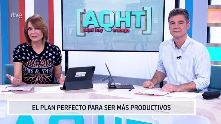 Aquí hay trabajo - Claves para ser más productivos