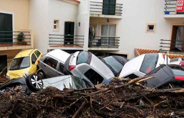 - 38 muertos en Madeira por la lluvia